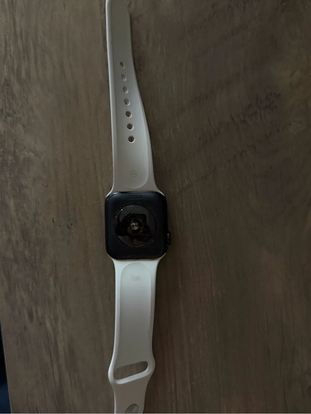 Apple Watch SE with White Band